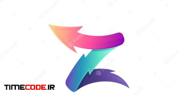 Fast Letter Z Logo 