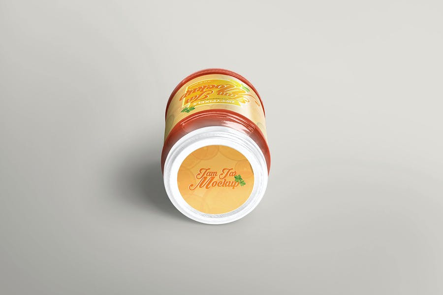دانلود 5 موکاپ شیشه مربا