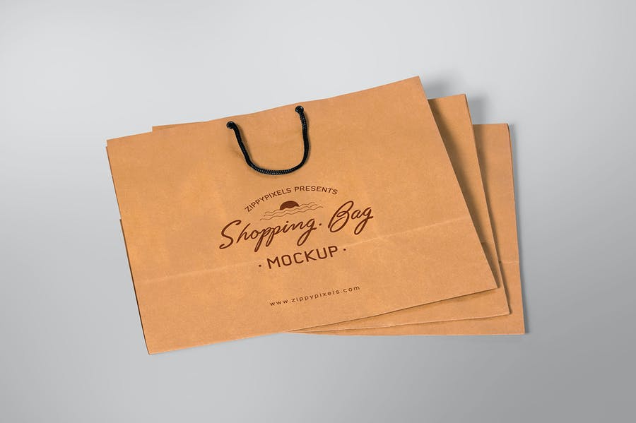 6 Appealing Shopping Bag Mockups