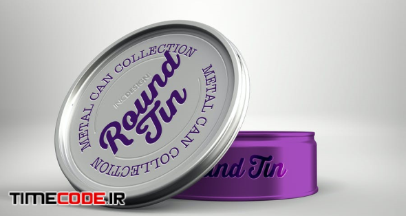 Round Tin Can Packaging Mockups Vol.3