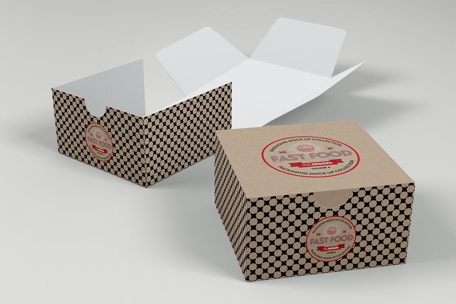 Fast Food Boxes Vol.8: Take Out Packaging Mockups