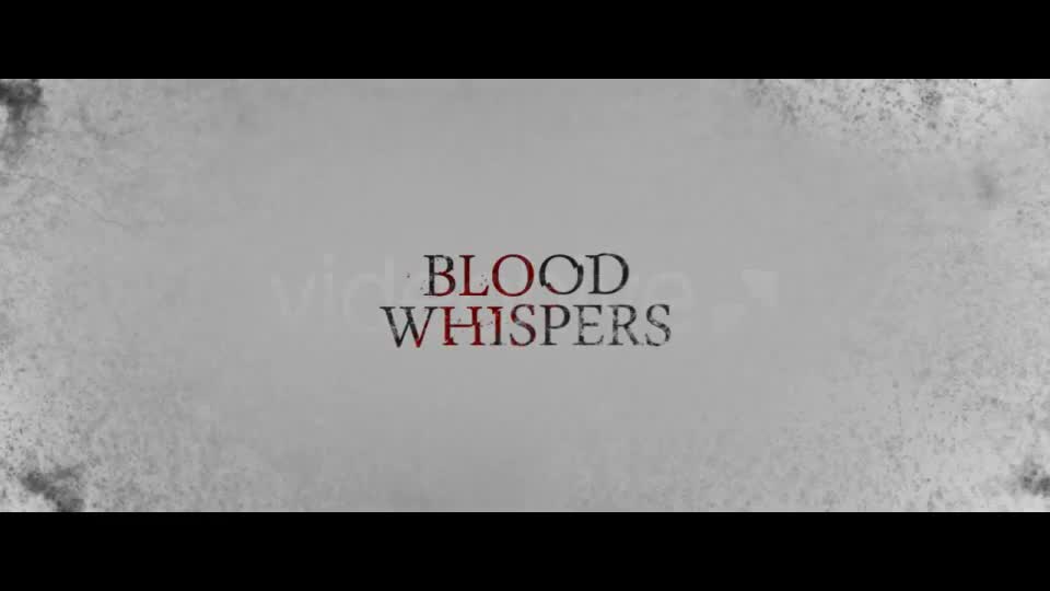 Blood Whispers - Opening Titles