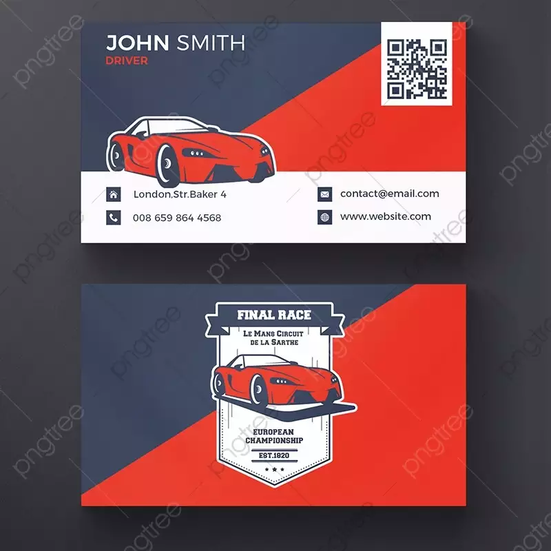 Sport Car Business Card Template Template Download on Pngtree
