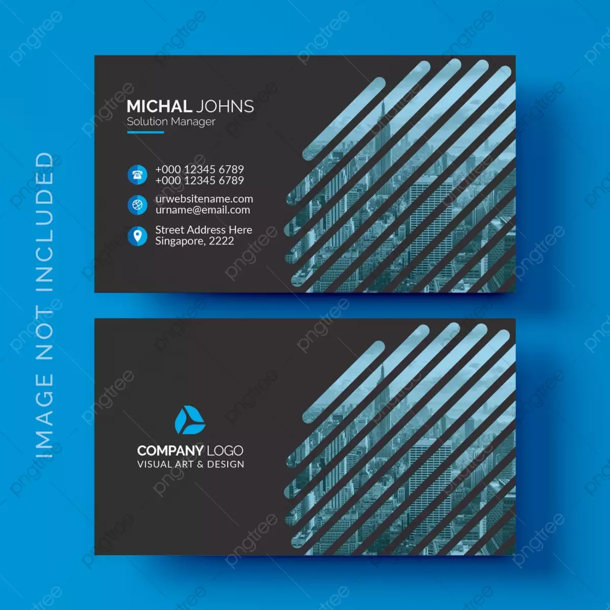 Abstract Business Card Template Download on Pngtree