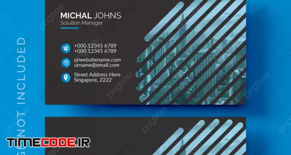 Abstract Business Card Template Download on Pngtree