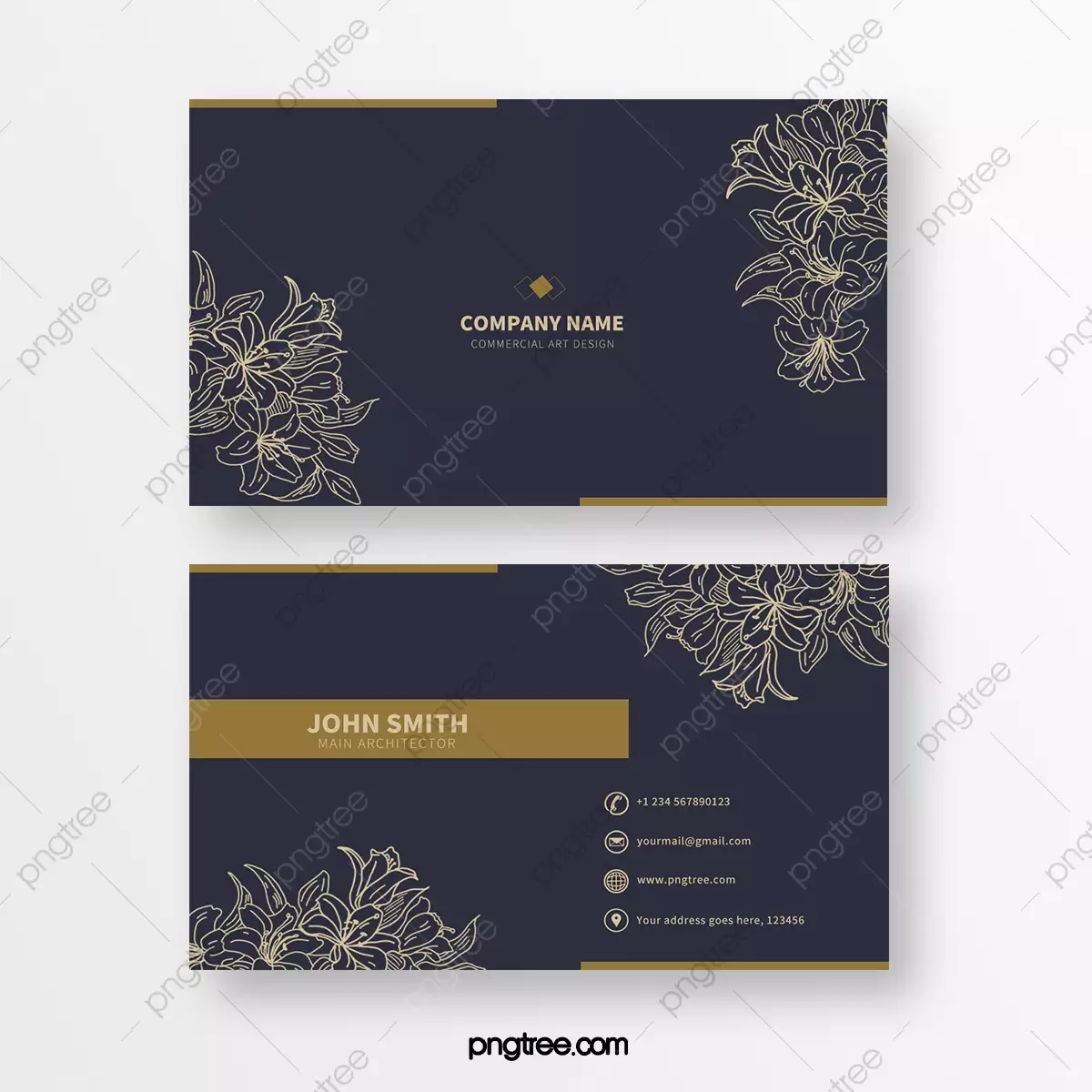 Blue Minimalist Line Print Texture Business Card Template Download on Pngtree