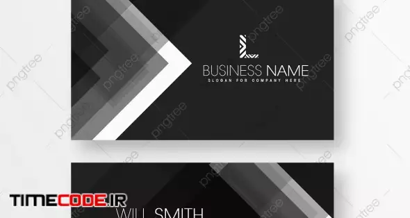 Minimalistic Geometric Business Card Design Template Download on Pngtree