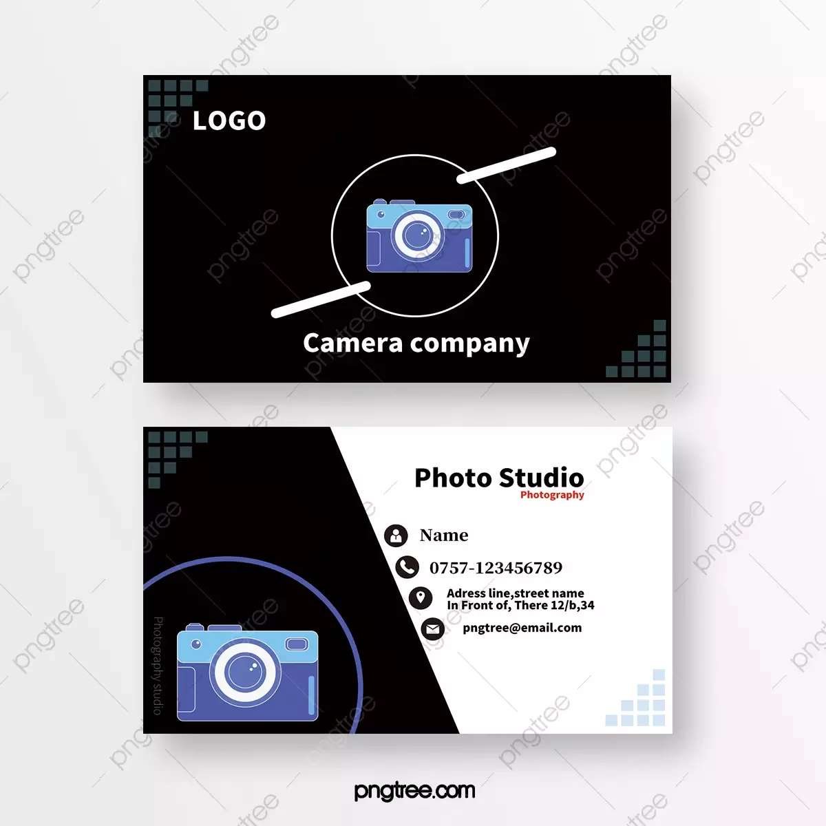 Business Card Templates For Photography Studios And Photographers Template Download on Pngtree