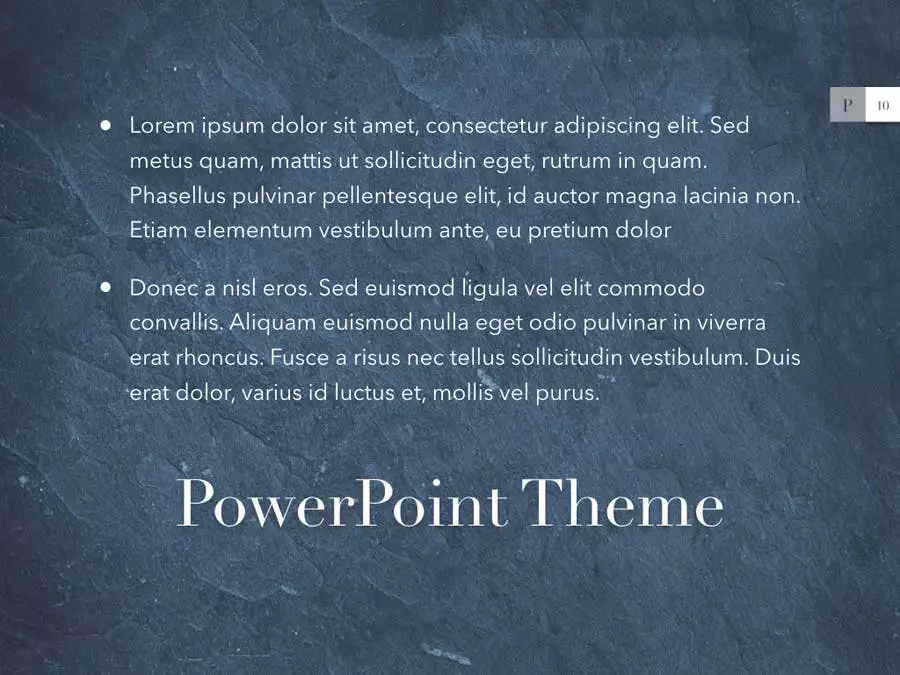 Permanent PowerPoint Template