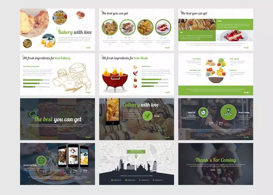Foodie-Google Slides Template