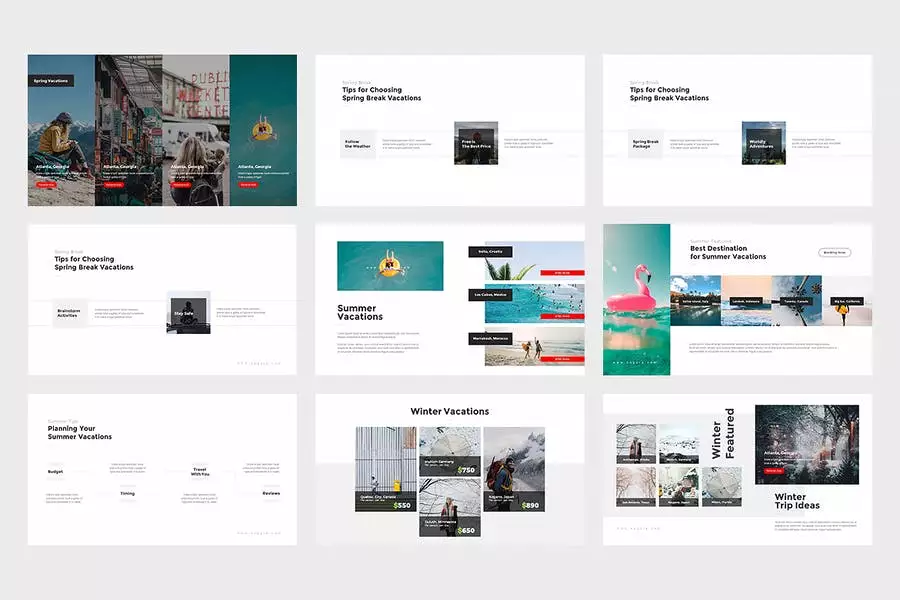 Sugara : Travel Guides Powerpoint Template