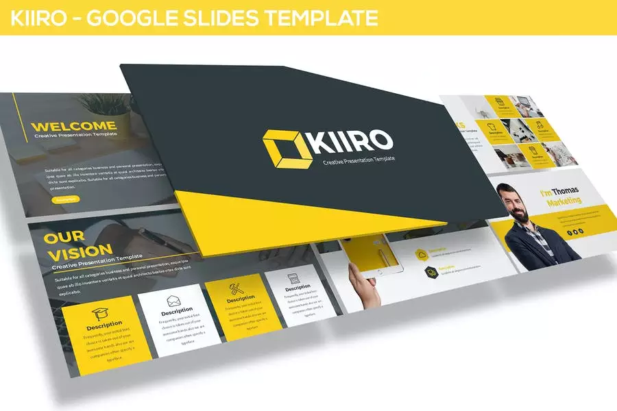 KIIRO - Google SlidesTemplate