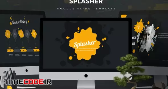 Splasher Google Slide Template