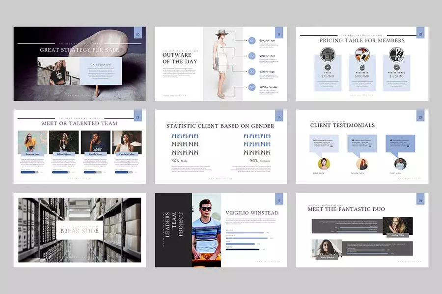 Haluiva : Pitch Deck Powerpoint Template