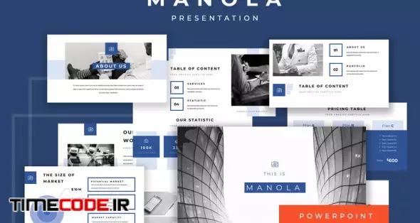 Manola Pitch Deck Powerpoint Presentation