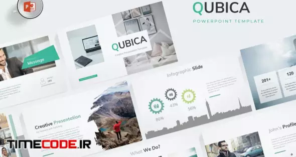 Qubica - Powerpoint Template