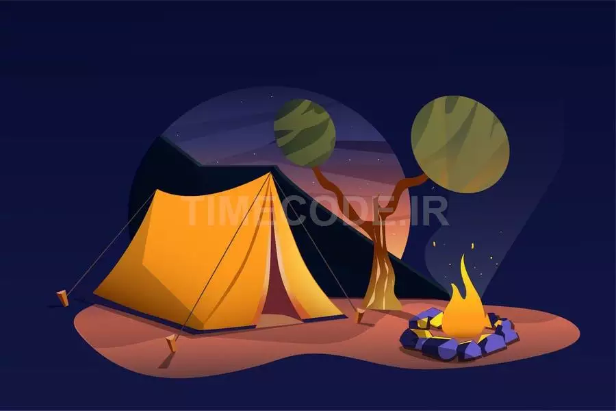 Camp Illustration