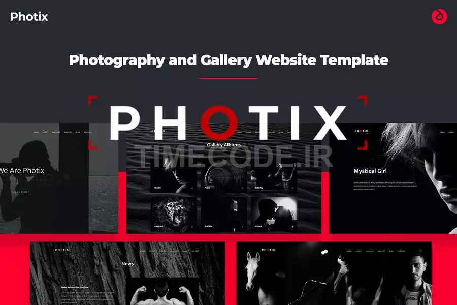 Photix - Photography And Gallery Website Template