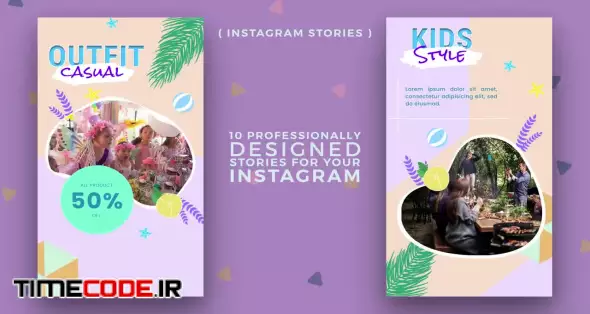 Instagram Stories: Baby Birthday