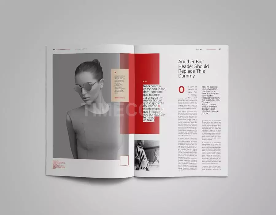 Redblack | Magazine Template