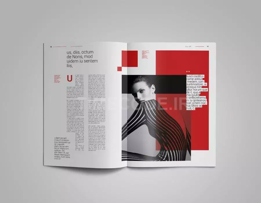 Redblack | Magazine Template