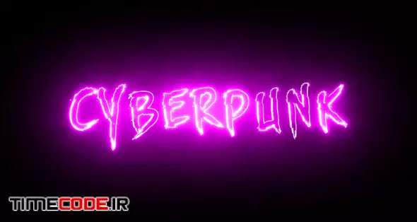 Cyberpunk Text Animations