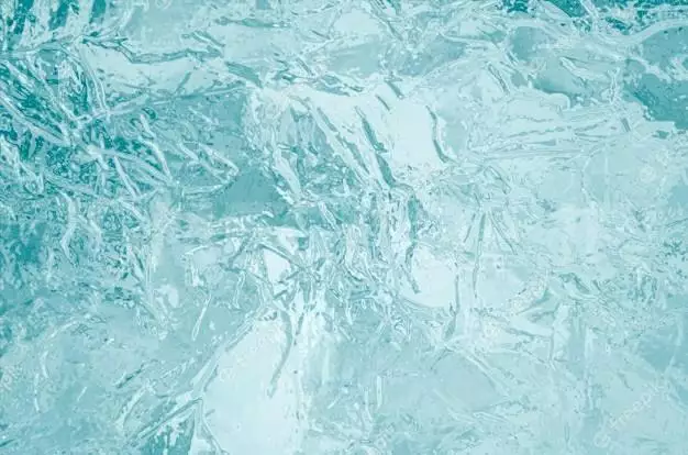 Frozen Ice Texture Background 