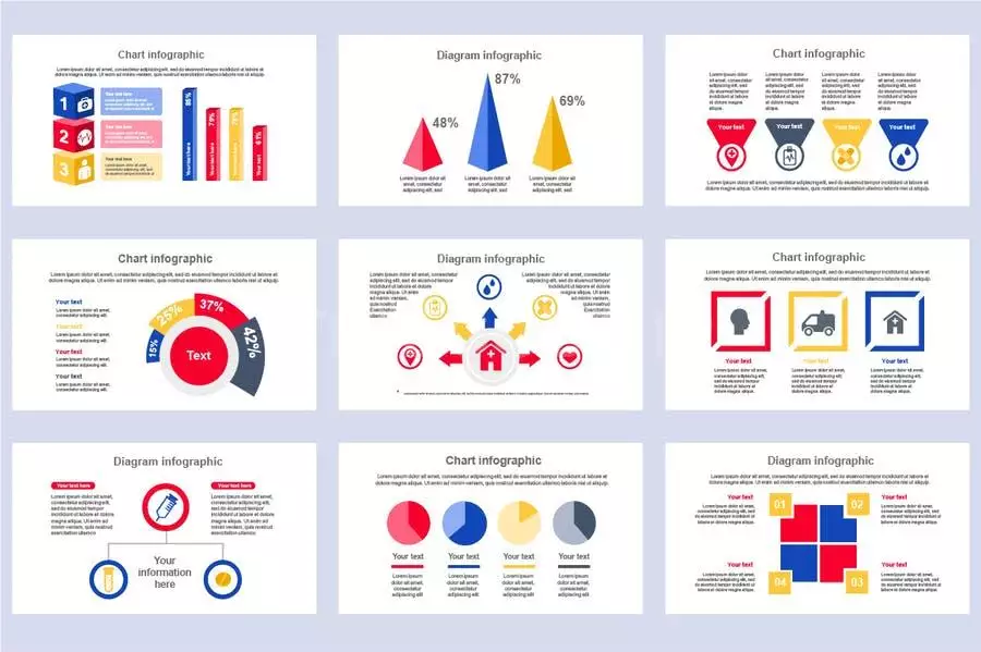 Medical Infographics Powerpoint Animated Slides