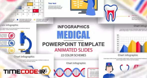 Medical Infographics Powerpoint Animated Slides