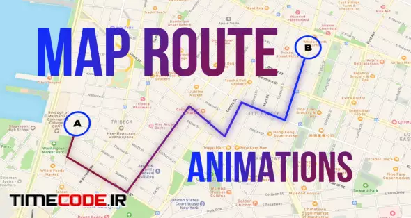 Map Route Animations