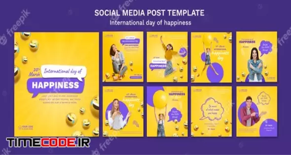 International Day Of Happiness Instagram Posts 