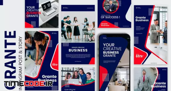 Grante - Business Instagram Post & Story