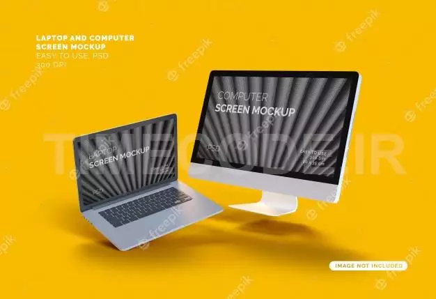 دانلود موکاپ لپ تاپ