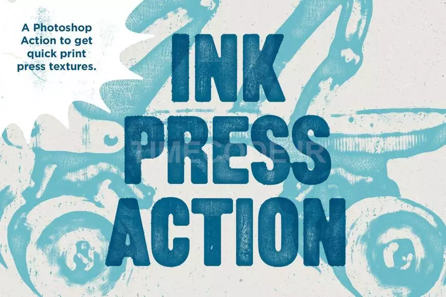 Ink Press Type Action