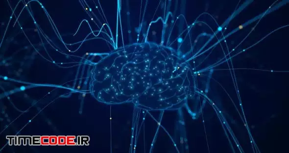 Particles Converge On The Brain 4K 01