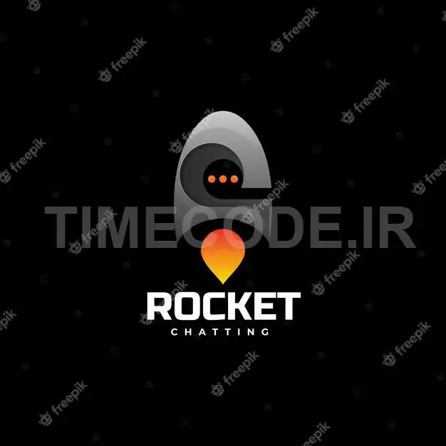 Logo Rocket Gradient 