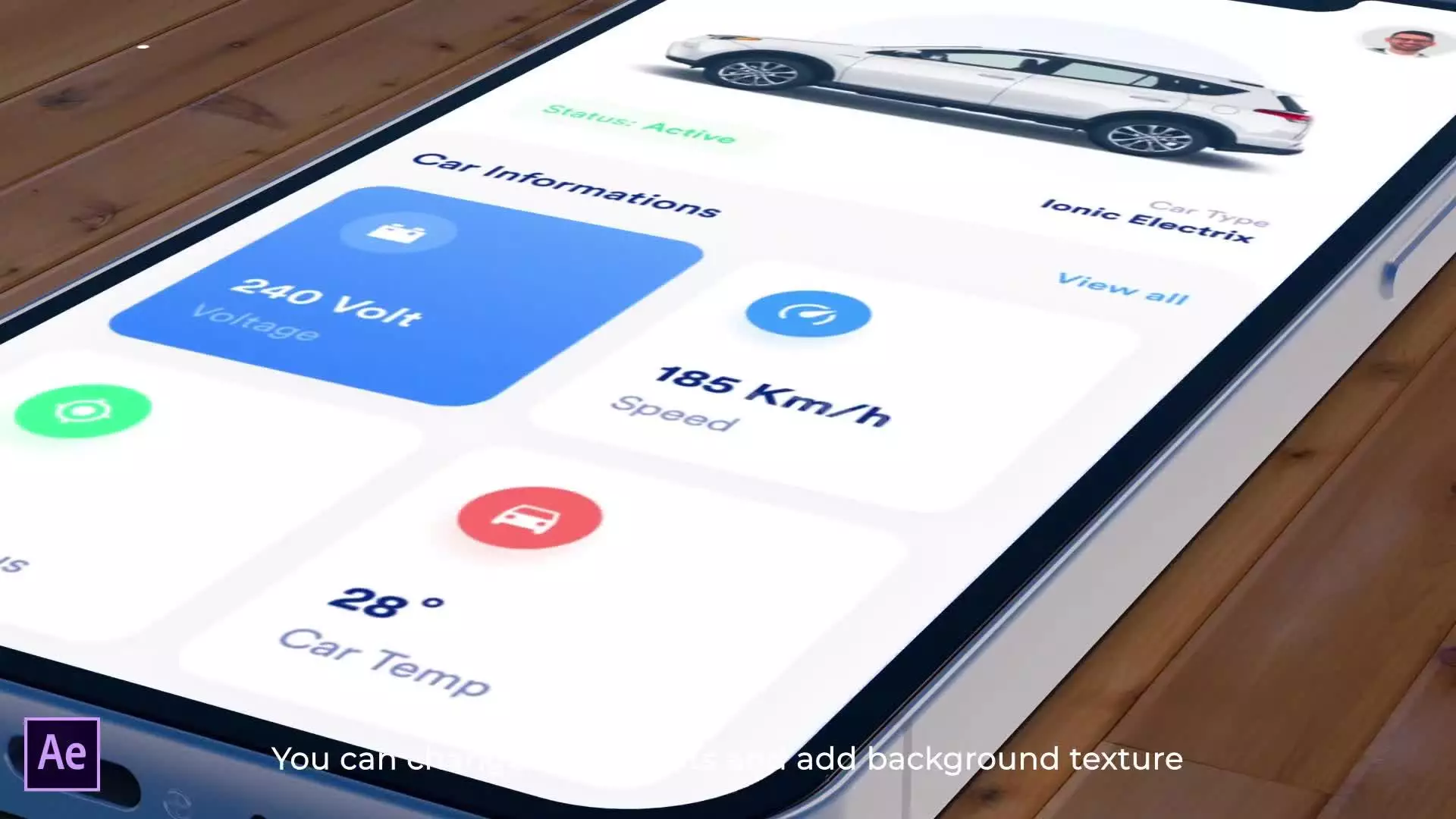 دانلود پروژه آماده افتر افکت تیزر معرفی اپلیکیشن Stylish Mobile App