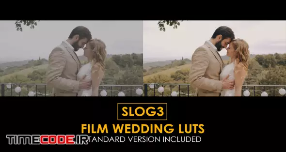 Slog3 Film Wedding And Standard Luts