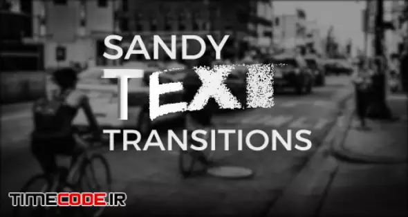Sandy Text Transitions