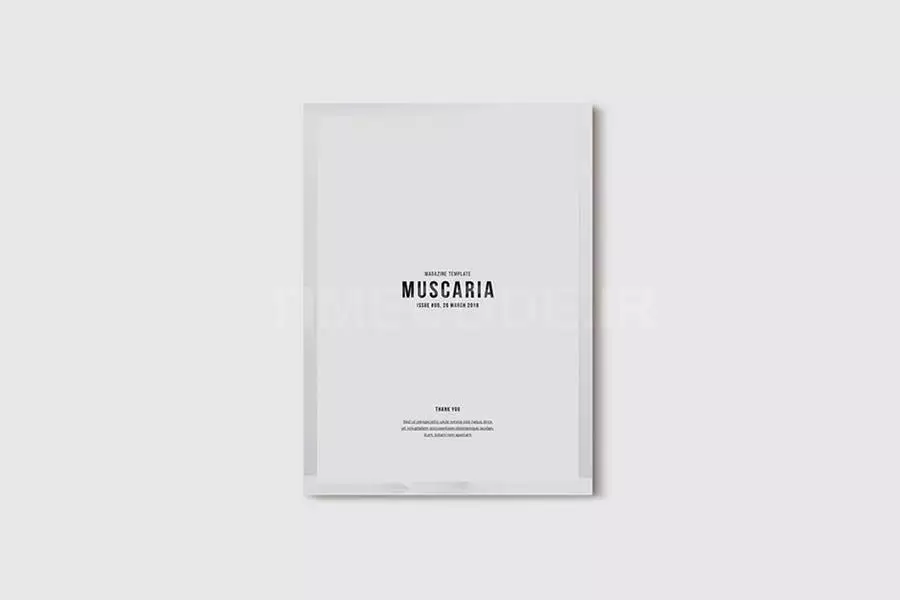 Muscaria Magazine Template