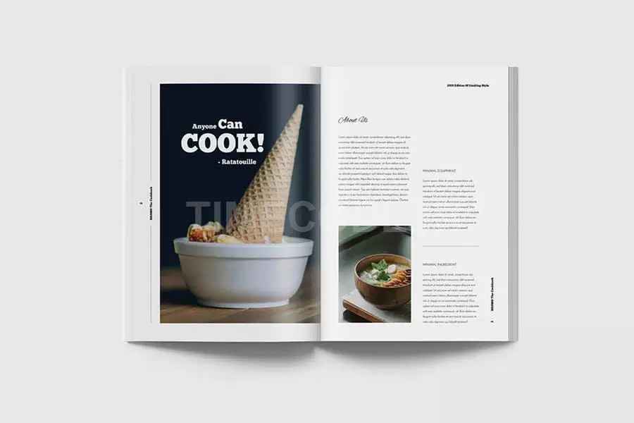 Cookbook / Recipe Book Template