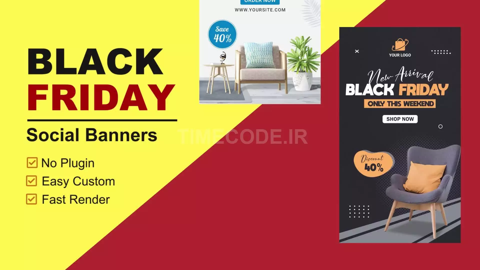 Black Friday Sale Product Banner