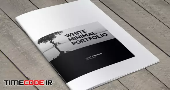 White Minimal Portfolio