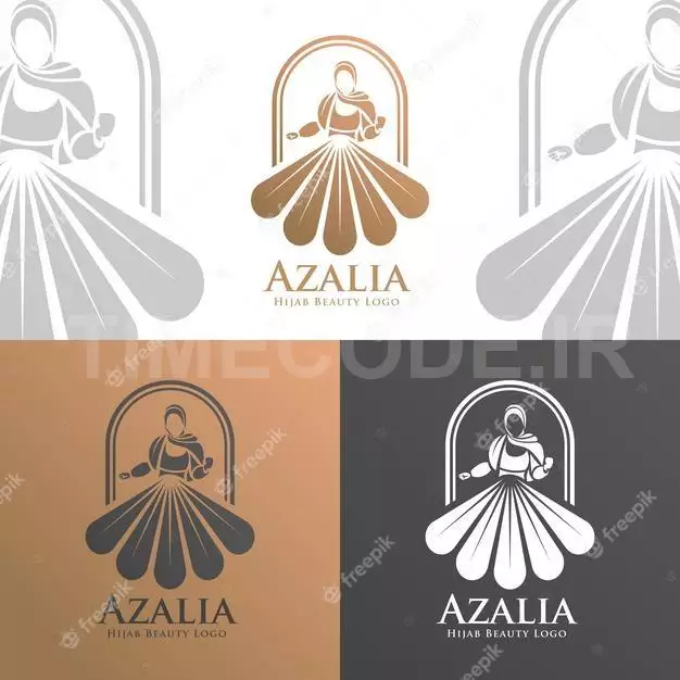 Beauty Hijab Woman Logo Template 