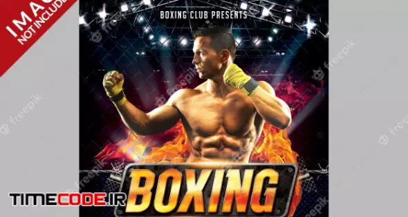 Boxing Flyer Template 