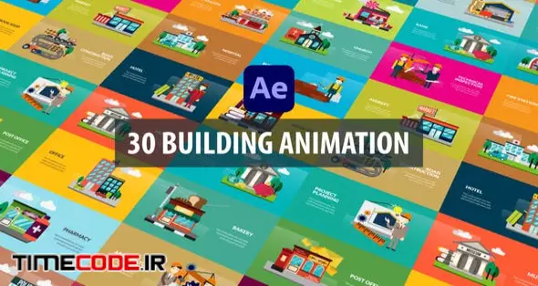Building Animation | After Effects