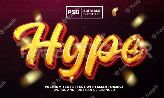 Hype 3d Editable Text Effect 
