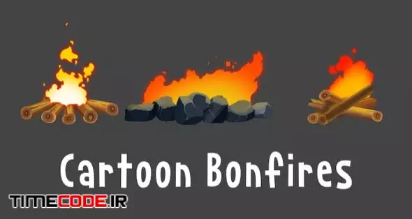 Cartoon Bonfire