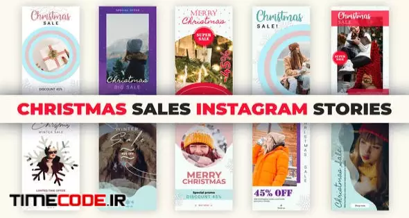 Christmas Sales Instagram Stories