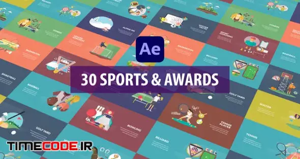 Sport And Awards Animation | After Effects